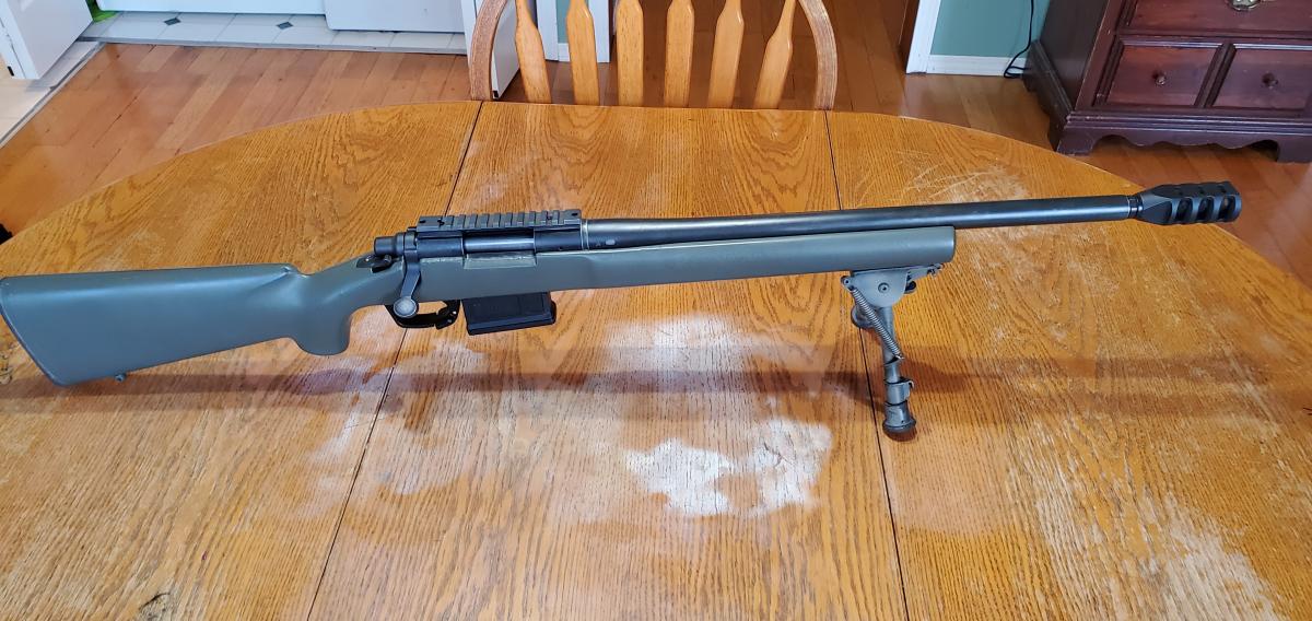 Remington 700 Police, heavy barrel, 308, detachable mag, $1200 shipped ...